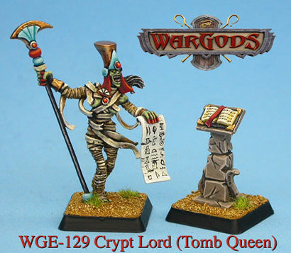 WarGods of Aegyptus Tomb Queen Crypt Lord With Bookstand