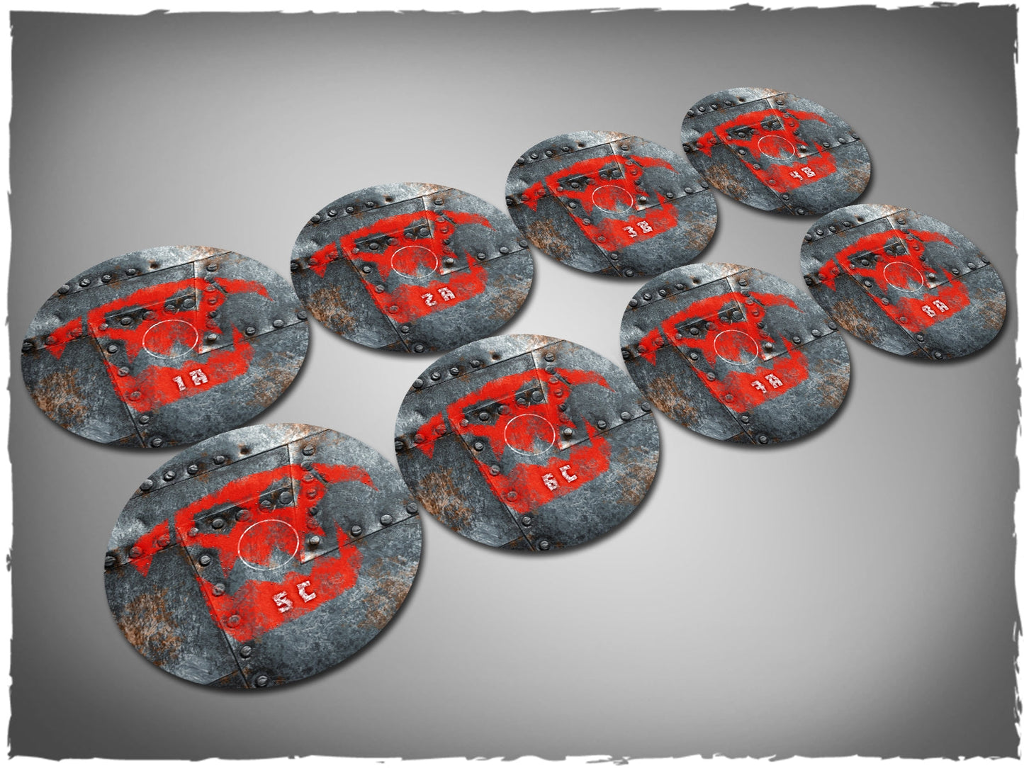 Deep-Cut Studio Objective Markers WH40k