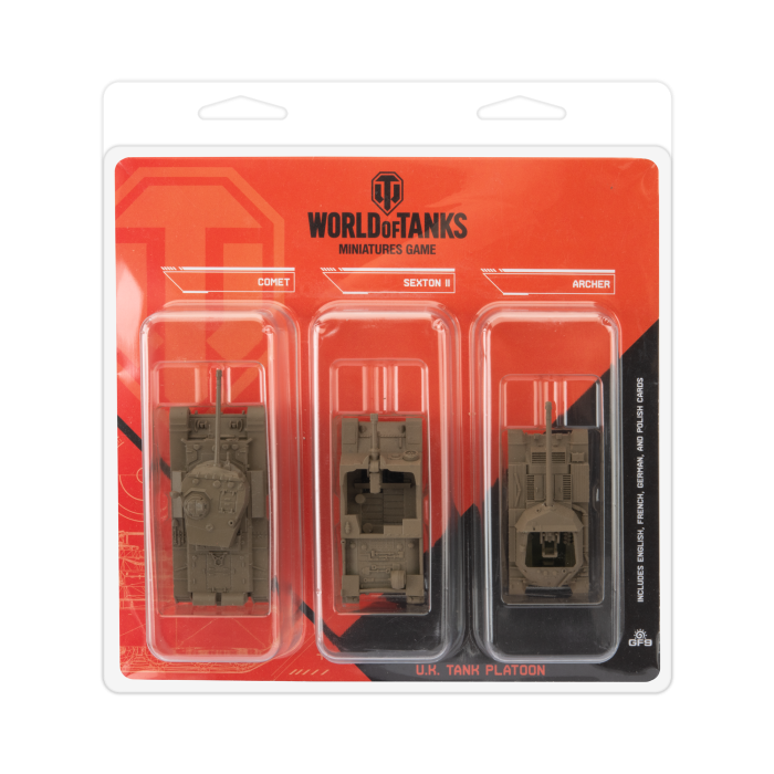 UK Tank Platoon (Comet, Sexton II, Archer)