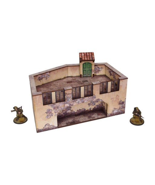 WW2 Italy Terrace (1) Prepainted (28mm)