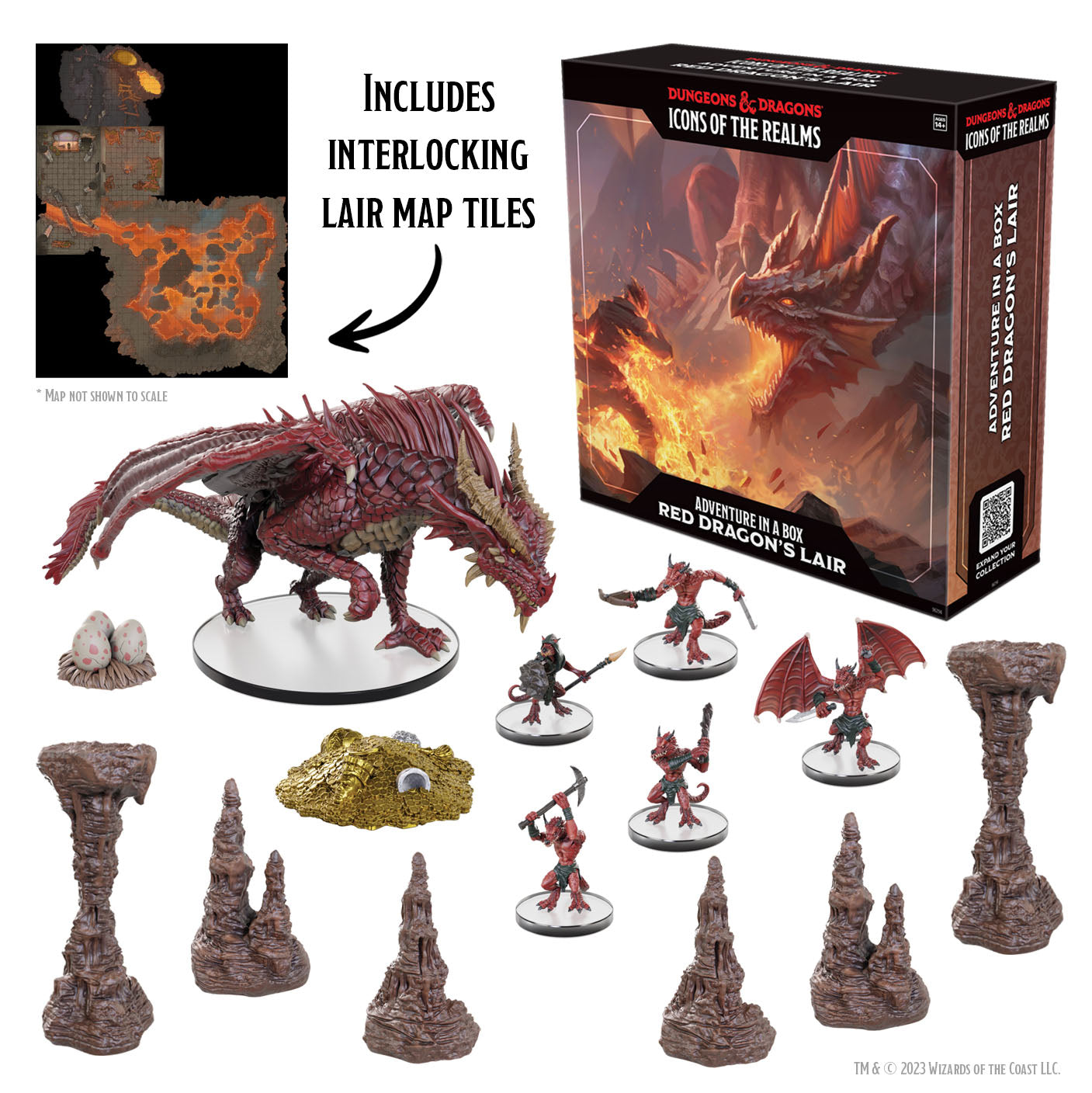 D&D Icons Adventure in a Box - Red Dragon's Lair