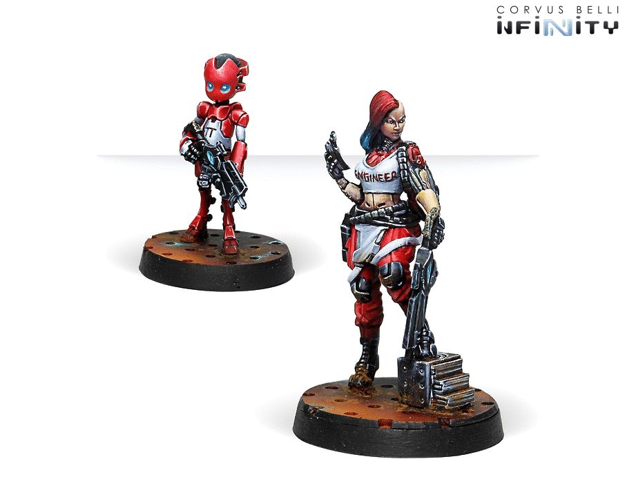 Nomads Zoe & Pi-Well, Special Clockmakers Team (Engineer & Remote)