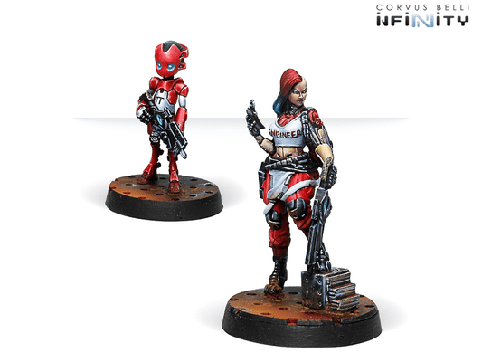 Nomads Zoe & Pi-Well, Special Clockmakers Team (Engineer & Remote)